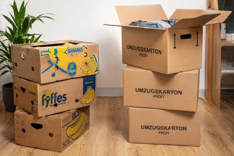 Umzugskartons & Bananenkisten